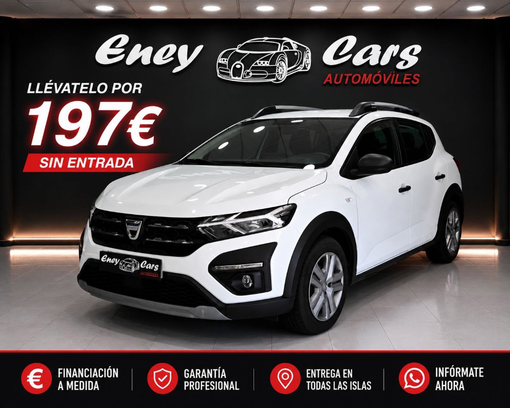 --- DACIA SANDERO STEPWAY TCE 91CV EXPRESSION --- DESDE 197€ AL MES